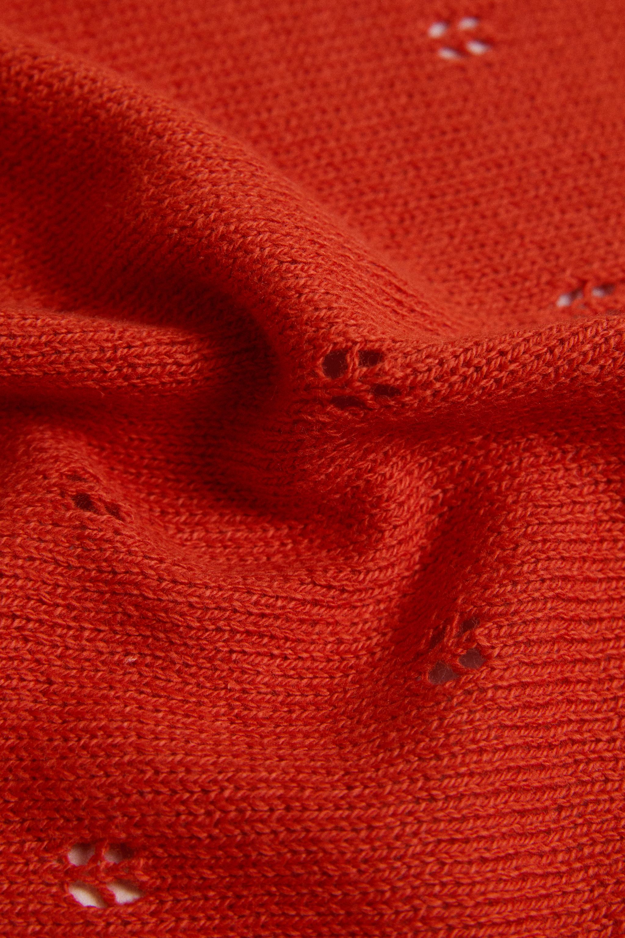 COUVERTURE BÉBÉ EN COTON POINTELLE
